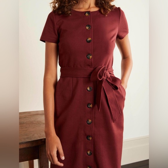 Boden Beatrice Ponte Shift Dress - Picture 3 of 9